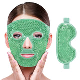 Gel Cooling Face & Eye Mask – Hot & Cold Therapy Pack