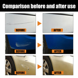 Car Scratch Repair Wax, Auto Paint Scratch Remover with Sponge & Towel, Restores Faded Car Paint, Removes Oxidation Stains Water Marks