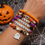 Halloween Party Favors - 6 Pack HALLOWEEN Bracelets