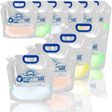Premium Collapsible Water Container Bags 1.3 Gal (4-Pack)