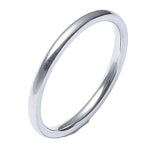 Factory Direct Sales Titanium Steel Ring 2025 Ring Women'S Titanium Steel Ring Fashionable Elegant Index Finger Ring Drop Shipping