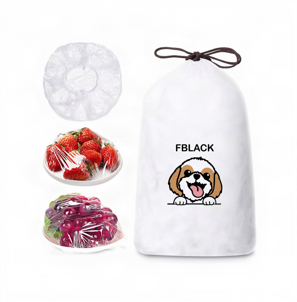 Plastic Bowl Covers Food Cover, Food Keeping Bags Elastic Reusable Plastic Stretch Elastic Food Storage Covers Kitchen Dining Plate Bread Proofing Universal Kitchen Wrap