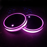 Car LED Light-Emitting Coasters Ambience Light