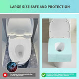 Disposable Toilet Seat Covers, Travel Size, 20 Pack, Gentle Toilet Seat Protectors for Home, Bathroom, Hotel, Salon, Adults and Kids