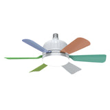 LED Fan Cross-Border New Ultra-Quiet Fan Light E27 Detachable Fan Blade Light Restaurant Bedroom Remote Control Ceiling Fan Light