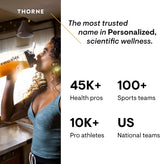 THORNE Creatine - Micronized Creatine Monohydrate Powder - Support for Muscles & Cognitive Function* - for Women & Men - Unflavored - NSF Certified for Sport - 5 G per Serving - 90 Servings