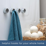 Adhesive Push Towel Hooks