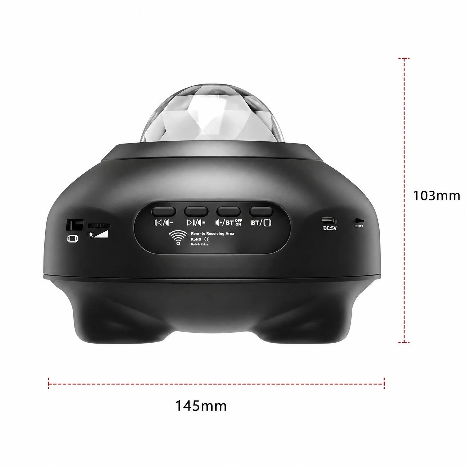 Aurora Projector Galaxy Star Night Light LED Lamp for Bedroom Ceiling Decor