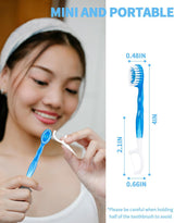 5-in-1 Disposable Travel Toothbrush Kit