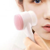 3D Silicone Facial Cleansing Brush – Double-Sided Face Scrubber