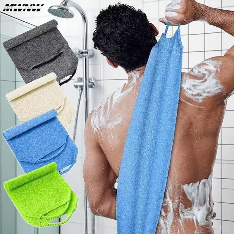 Foot & Back Scrubber Set – Exfoliating Shower Brush