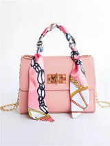Women’S Crossbody Handbag Faux Leather Chain Strap Spring Shoulder Bag