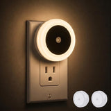 LED Night Lights Plug into Wall [4 Pack] Plug in Night Light Warm