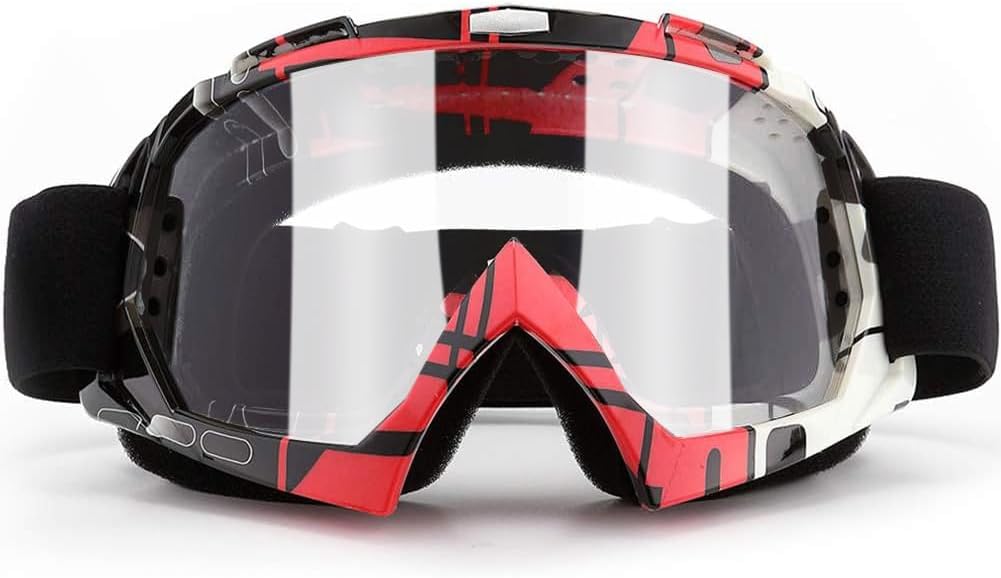 Dirt Bike ATV Goggles-Motorcycle Offroad Riding Helmet Motocross
