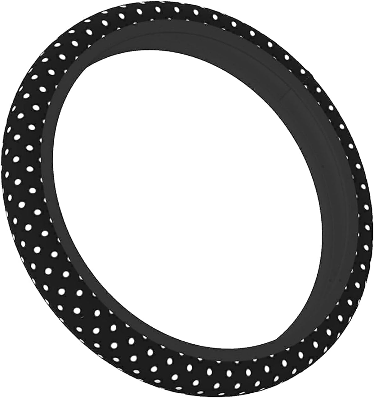 Leopard Steering Wheel Covers Non Slip Neoprene Steering Wheel Protector Cover Universal 15 Inch for Men Women
