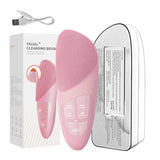 Household Electric Ultrasonic Facial Cleanser Wireless Waterproof Silicone Pore Cleaning Facial Brush Beauty Massage Introduction Instrument