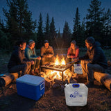 Premium Collapsible Water Container Bags 1.3 Gal (4-Pack)
