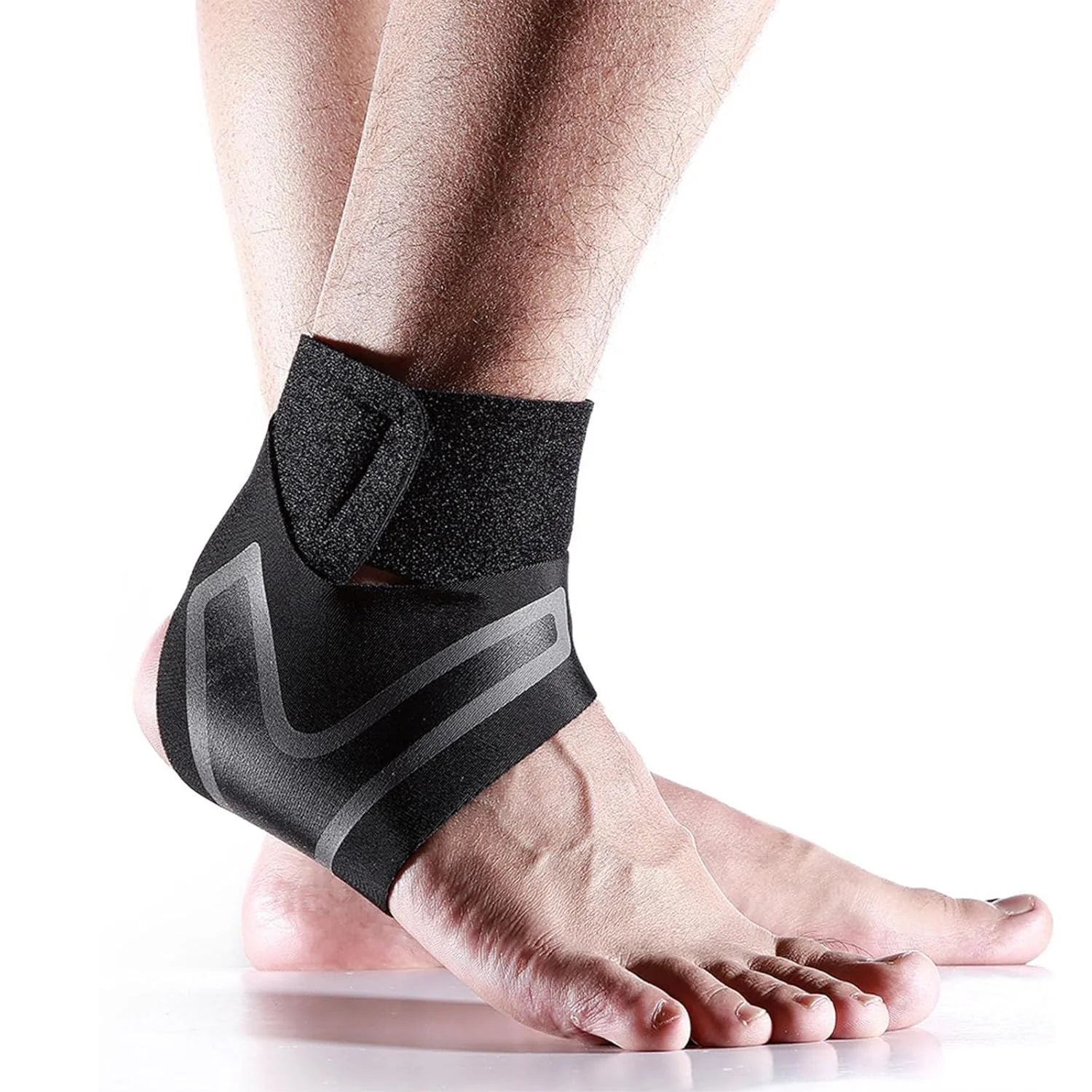 Ankle Brace Support Compression Sleeve Plantar Fasciitis Pain Relief Foot Wrap