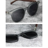 Wood Sunglasses Polarized for Men Women Uv Protection Wooden Bamboo Frame Mirrored Sun Glasses