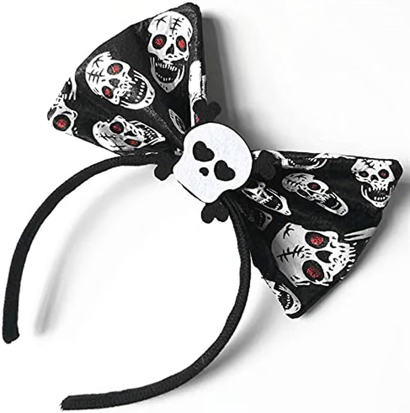 Halloween Skeleton Headband, Lightweight Creative Party Headpiece for Cosplay & Celebrations