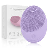 Household Electric Ultrasonic Facial Cleanser Wireless Waterproof Silicone Pore Cleaning Facial Brush Beauty Massage Introduction Instrument