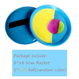 Ball Catch Set Games Toss Paddle,Kids Outdoor Toys, Toss and Catch Game Set, Beach Toys Back Yard Backyard with Yard Games Suitable for Kids Birthday Gift Ideal