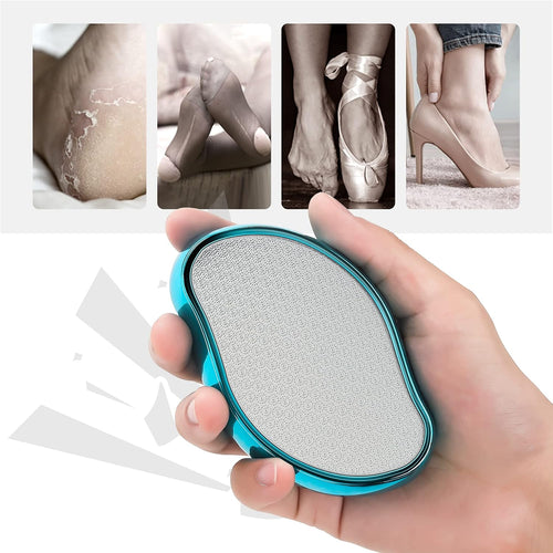2-in-1 Nano Glass Foot File – Professional Callus Remover for Smooth & Soft Feet
