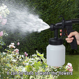 800ML Paint Spray Painter for Spring 650W Paint Sprayer Machine 800ML per Min Output Oil Primer Water Sprayer with 3 Spraying Patterns Motor Strap Detachable Container Home Garden Decoration