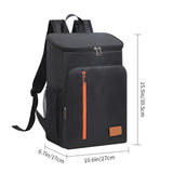Backpack Cooler Leakproof Insulated Waterproof Backpack Cooler Bag, Lightweight Soft Beach Cooler Backpack for Men Women to Work Lunch Picnics Camping Hiking, 30 Cans
