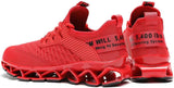 Womens Walking Shoes Fashion Running Tennis Blade Sneakers Mesh Breathable Athletic Sport Gym