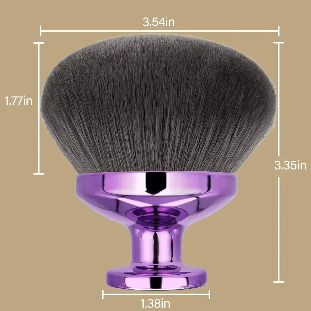 Extra Large Body Makeup Brush for Self Tanner, Leg Makeup Bronzer Oval-Shaped Flawless Kabuki Brush Kabuki Foundation Brush