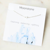 Stone Charm Necklace for Women — Raw Natural Gemstone Pendant