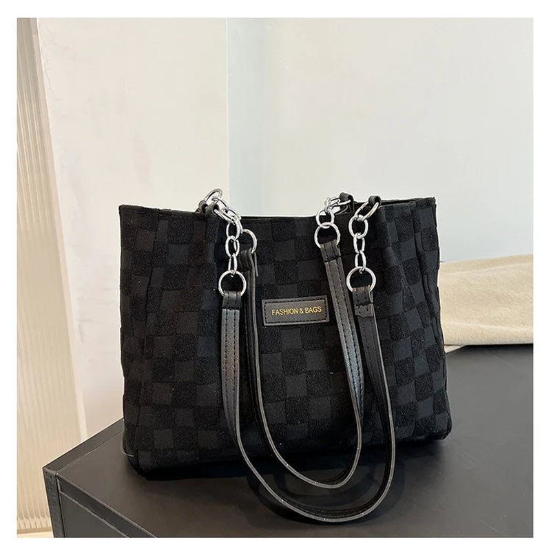 2026 New Trendy Large-Capacity Women'S Shoulder Bag, Fashionable Versatile Underarm Tote Bag, Casual Handbag for Commuting