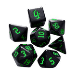 Resin 3D Skeleton Face Gaming Dice Gothic Style 5 Pieces Halloween Skull Dice Scary Novelty Dice Table Decoration for Club Pub