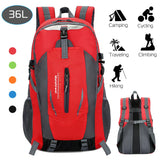 36L Outdoor Backpack Waterproof Daypack Travel Knapsack for Hiking Camping Picnic Travel School Spring Summer