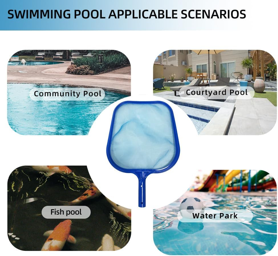 Pool Skimmer Net – Swimming Pool Cleaning Leaf Remover