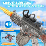 Electric Water Guns for Adults & Kids, Automatic Squirt Guns with LED Lights, 26FT Long Range, Large Capacity Water Blaster, Summer Outdoor Beach Pool Party Toys Gifts for Boys Girls (M4A1)