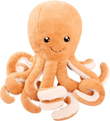 Octopus Plush Toy, Cute Stuffed Animal in 5 Colors 4 Sizes for Gift