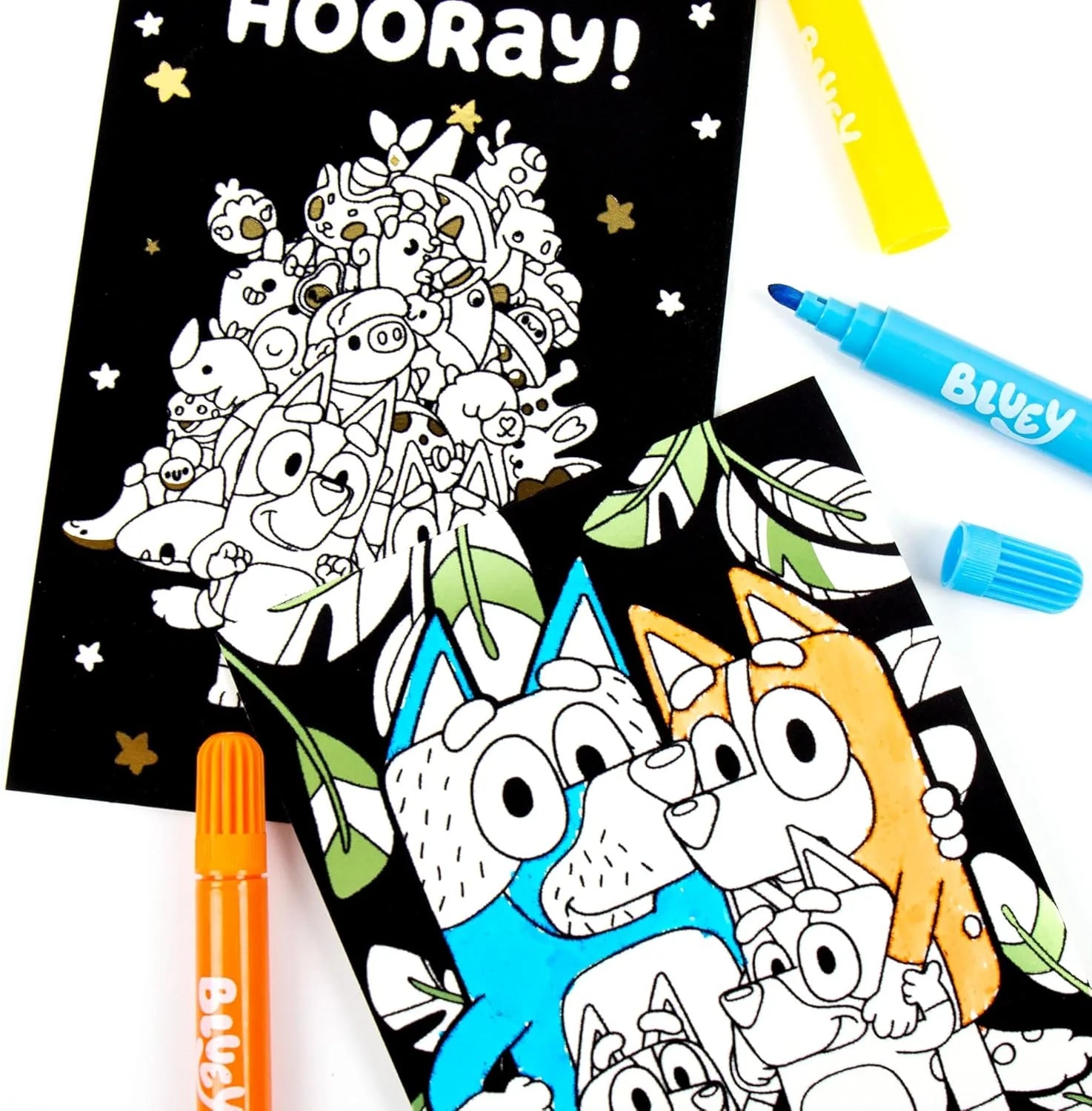 Ultimate Activity Backpack, 10+ Activities, Includes Backpack with 4 Sticker Suncatchers with 4 Suction Cups, 4 Surprise Scratch Arts, 2 Velv-Its Posters, 1 Coloring Roll, 4 Markers, Kid Gifts