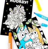 Ultimate Activity Backpack, 10+ Activities, Includes Backpack with 4 Sticker Suncatchers with 4 Suction Cups, 4 Surprise Scratch Arts, 2 Velv-Its Posters, 1 Coloring Roll, 4 Markers, Kid Gifts