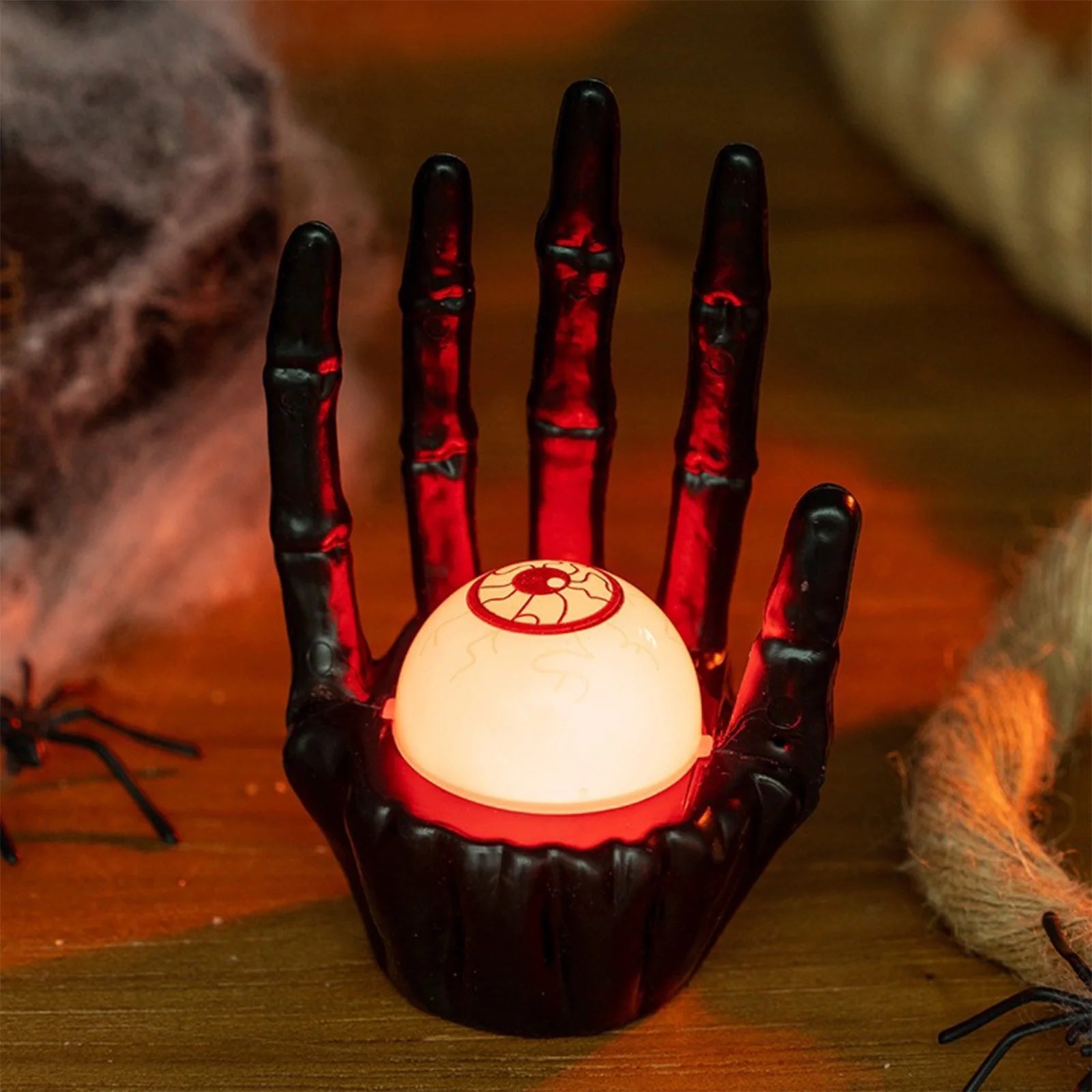 9.84Ft Halloween Pumpkin Lights String, Halloween 20 LED Candle Light Halloween Decoration Pum-Pkin Lantern Pumpkin Decorations