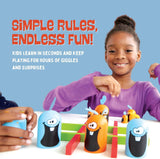 Gobblet Gobblers, Plastic - Tic Tac Toe Strategy Game for Kids, Families and Adults, Educational and Award Winning