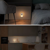 LED Night Lights Plug into Wall [4 Pack] Plug in Night Light Warm
