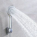 High Pressure Shower Head 5 Settings Handheld Shower Heads Spray with 5 FT Hose