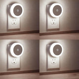 LED Night Lights Plug into Wall [4 Pack] Plug in Night Light Warm