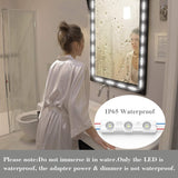 LED Vanity Mirror Lights with RF Remote, Dimmable Hollywood Style 13Ft(4M), Bathroom Waterproof, for Full Body Mirror, Makeup Mirror, Vanity Mirror, Bathroom Mirror(Mirror Not Include)