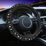 Leopard Steering Wheel Covers Non Slip Neoprene Steering Wheel Protector Cover Universal 15 Inch for Men Women