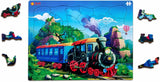 Train Puzzle for Kids, 31-Piece Railroad Jigsaw Puzzle