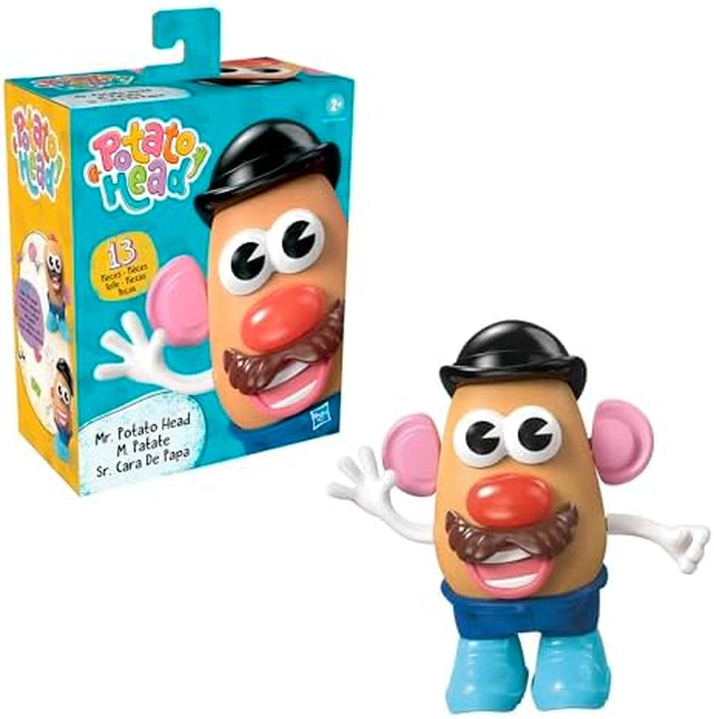 Mr. Potato Head Set with 13 Parts and Pieces, Toddler and Preschool Toys for 2 Year Old Boys and Girls and Up