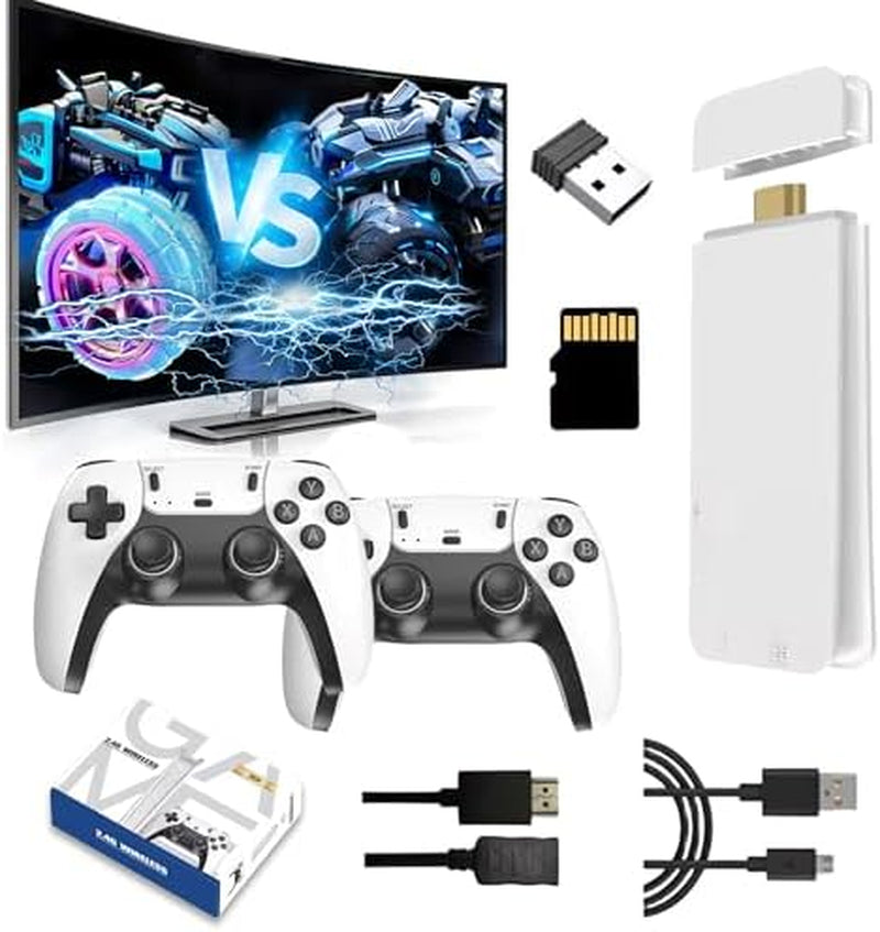 Retro Game Stick 4K,Retro Gaming Console (128G)